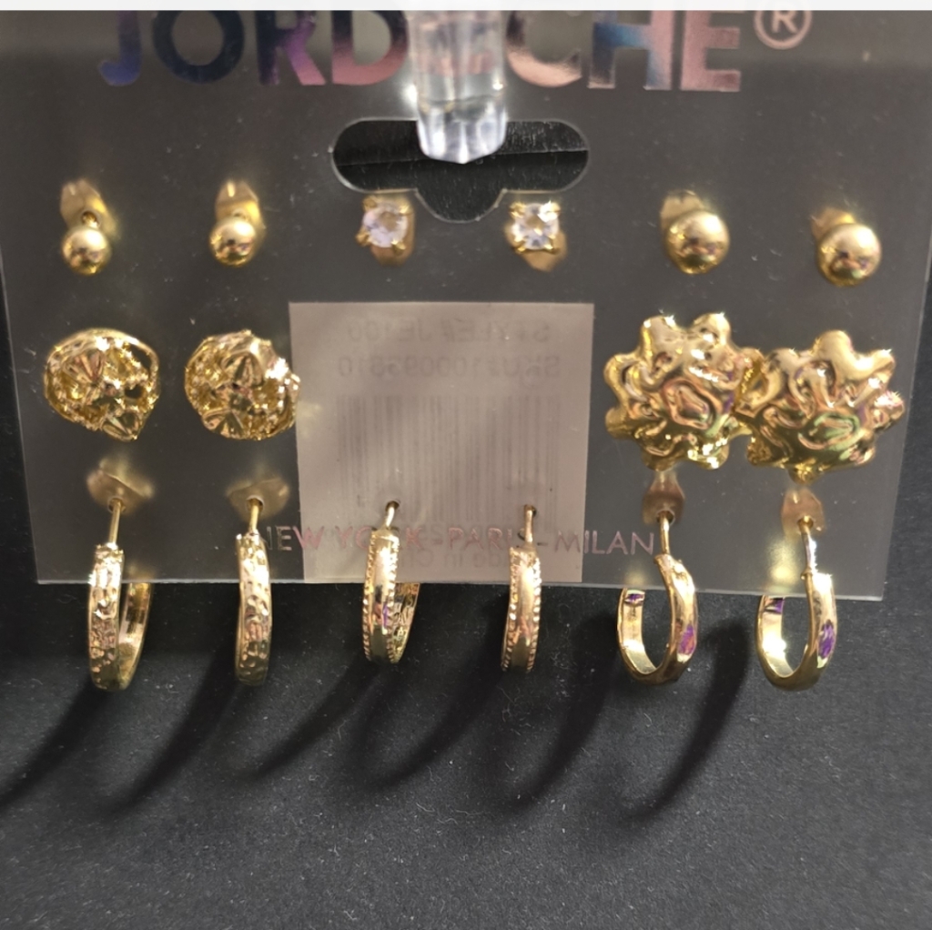 11 Jordache Gold Earring Collection 17$